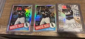 2020 Topps Luis Robert Rookie Card Lot 2x #392 RC Chrome Freshman Flash